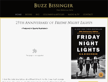 Tablet Screenshot of buzzbissinger.com